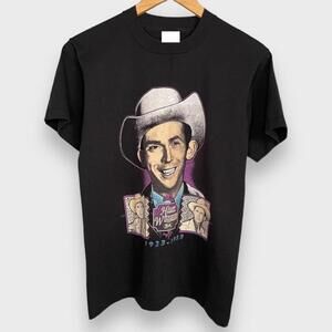 Hank Williams Sr 1980S Country Music Legend Fan T Shirt